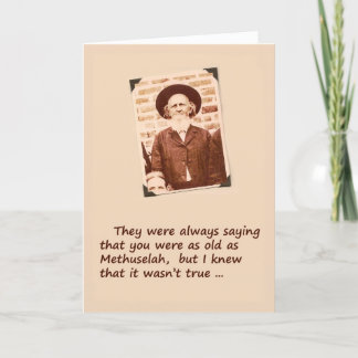 Sobre o cartão de aniversário do monte