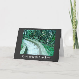 Sobre o cartão de aniversário do monte