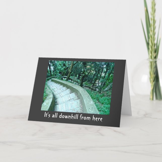 Sobre o cartão de aniversário do monte (Frente)