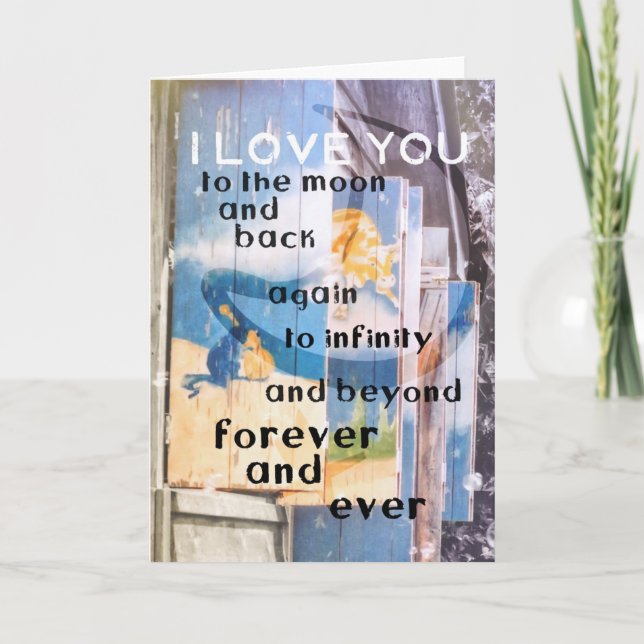 SOBRE O Cartão de Saudação da Lua (Frente)