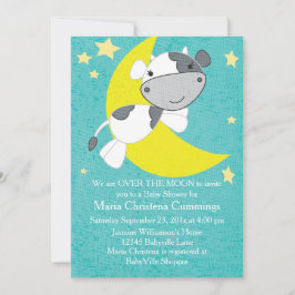 Sobre o convite do chá de fraldas da lua