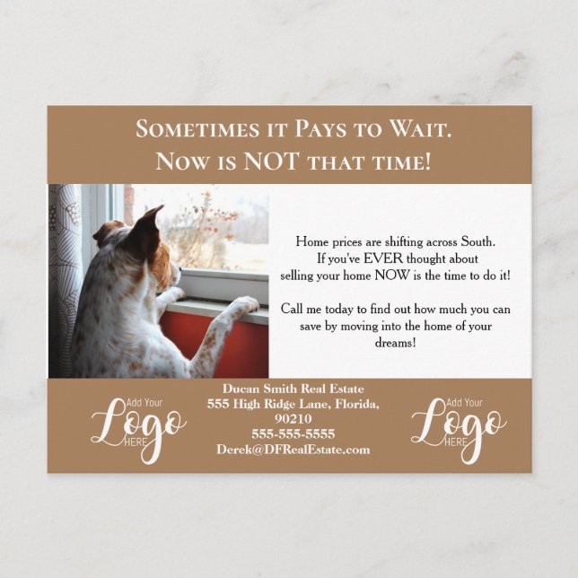 Sobre o Folheto de Cartão Postal Imobiliário de Ce (Frente)