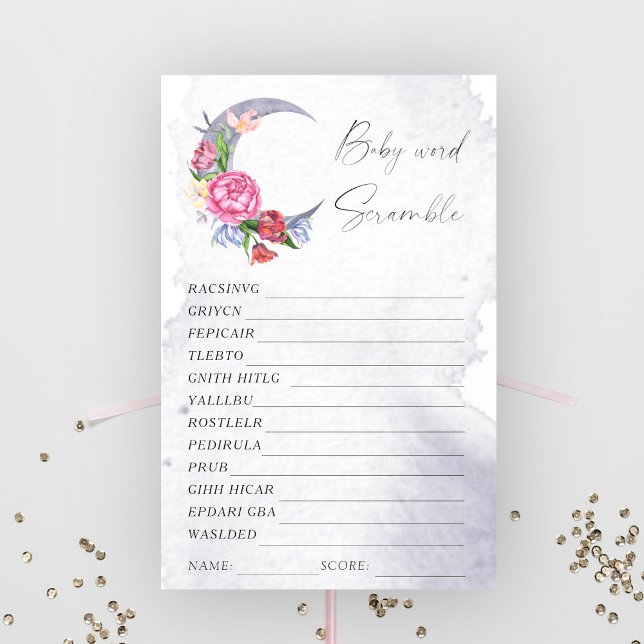 Sobre o jogo de chá de fraldas da lua do Word (Criador carregado)