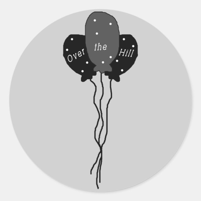 Sobre os adesivos do Aniversário do Hill (Frente)