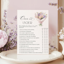 Sobre ou abaixo do jogo de Chá de panela do mercad