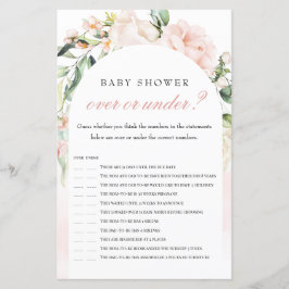 Sobre Ou Sob O Jogo De Chá de fraldas Do Elefante