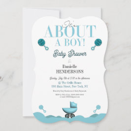 Sobre um Convite para Chás de fraldas de Meninos