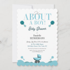 Sobre um Convite para Chás de fraldas de Meninos