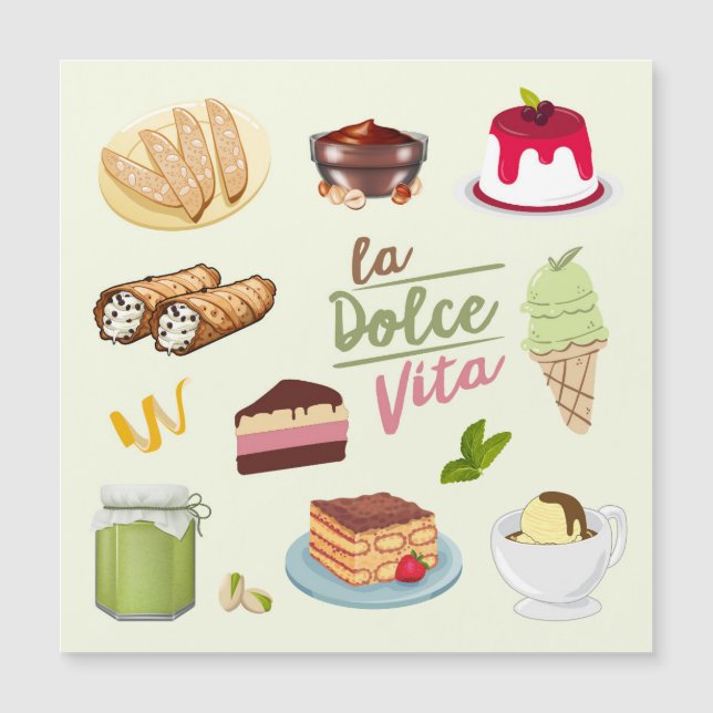 Sobremesas Italianas Doces (Frente)
