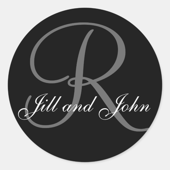 Sobrenome R inicial mais a etiqueta preta dos (Frente)