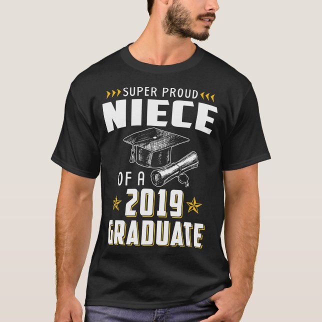 Sobreorgulhosa sobrinha De Uma Camisa Engraçada De (Frente)