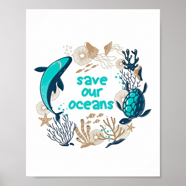 Sobrepesca ao Poster engraçado (Frente)