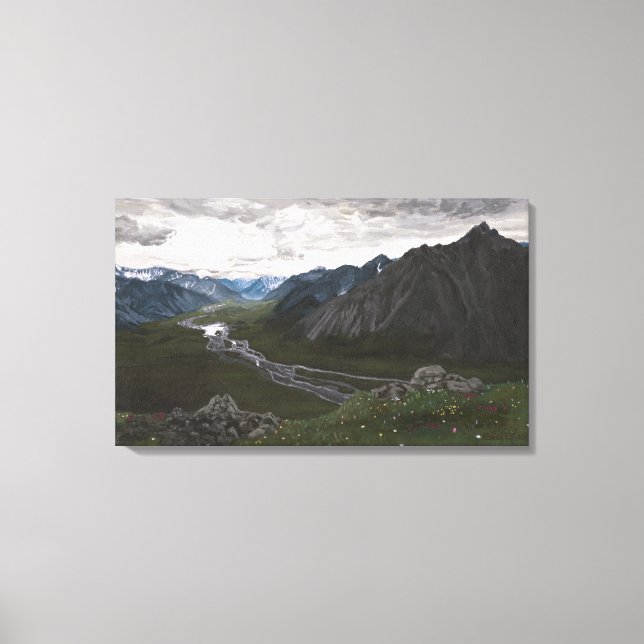 Sobrepor no Intervalo de Brooks: Canvas Descortada (Frente)