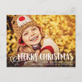 Sobreposição de fotos do Cartões de natal Feliz Na