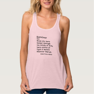 Sobrevivência: Racerback Tank Top