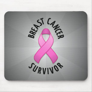 Sobrevivente Mousepad do cancro da mama