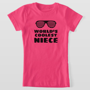 Sobrinha mais legal do mundo camiseta engraçada pa