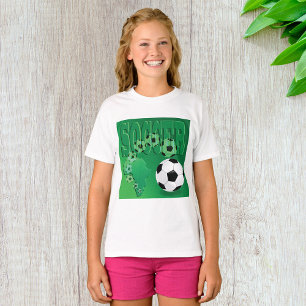 Soccer Bola Meninas T-Shirt