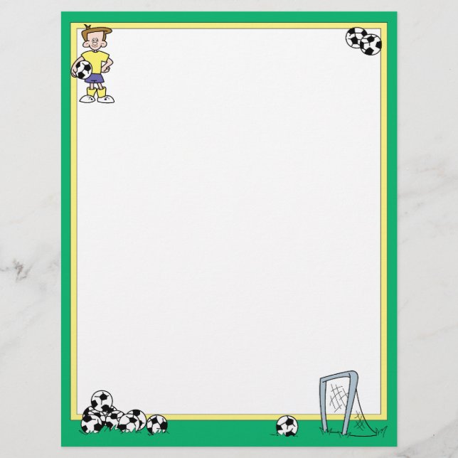Soccer Letterhead (Frente)
