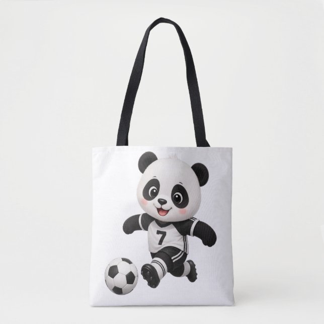 Soccer Panda Tote Bag (Frente)