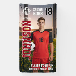 Soccer Team Senior Night Custom Player Photo