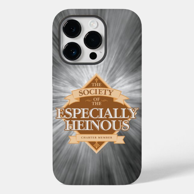 Sociedade do iPhone especialmente Heinous Case-Mat (Verso)
