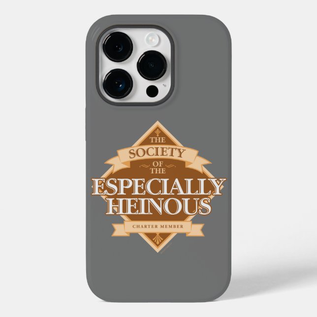Sociedade do iPhone especialmente Heinous Case-Mat (Verso)