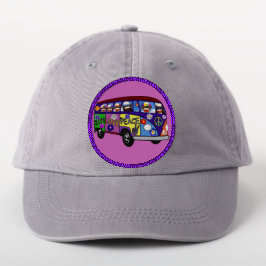 Sock Monkey Peace Bus