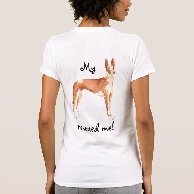 Socorro Ibizan Hound T-Shirt (Verso)