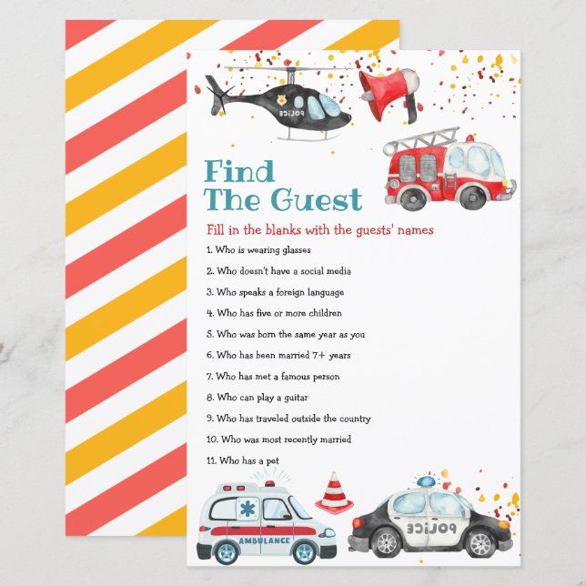 Soe o alarme Agarra a engrenagem Encontre o Jogo C (Frente/Verso)