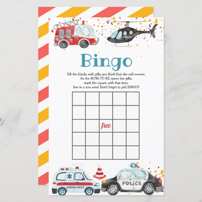 Soe o alarme e pegue seu equipamento Jogos do Bing (Frente/Verso)