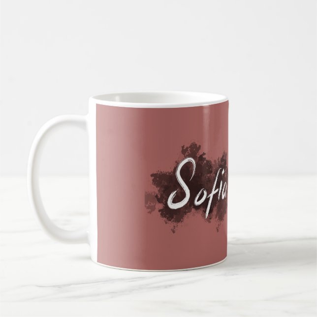 Sófia - seu nome na caneca - o melhor kuandika do (Esquerda)