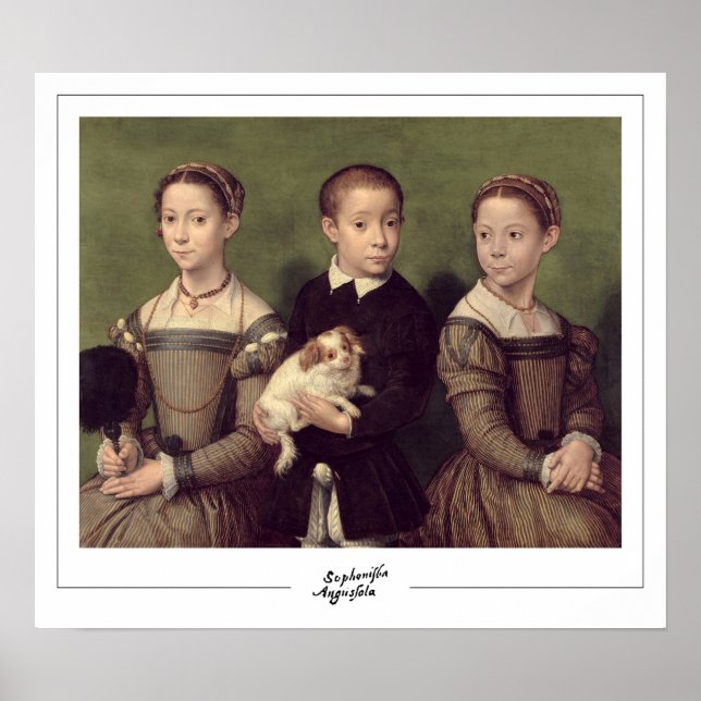 Sofonisba Anguissola Zedign Art Poster nº 20 (Frente)