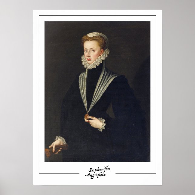 Sofonisba Anguissola Zedign Art Poster nº 4 (Frente)