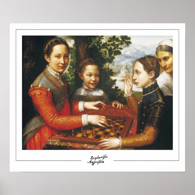 Sofonisba Anguissola Zedign Art Poster nº 8 (Frente)