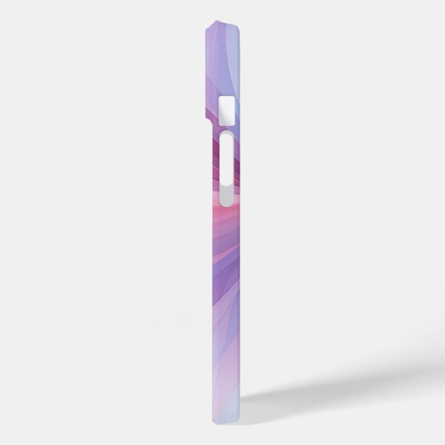 Soft Pastel Petals Abstract Phone Case - Transluce (Verso/Esquerda)