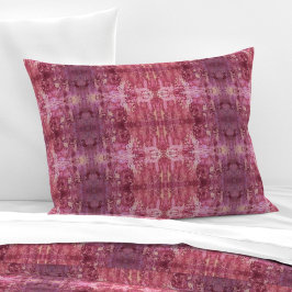 Soft pink and purple geometric L-size pattern