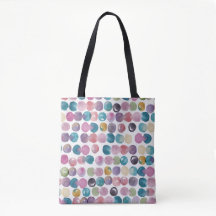 Soft Watercolor Tote Bag – Elegant Artistic Canvas