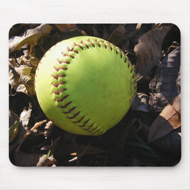 Softball Mousepad de Fastpitch (Frente)