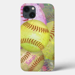 Softball personalizado da moça
