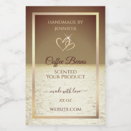 Sol bonito sobre os rótulos dos produtos do Design