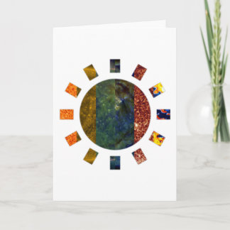 Sol — Cartão de Boas-Vindas Mosaico