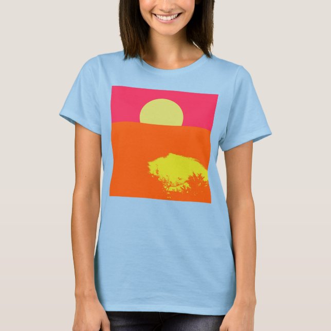 SOL DE VERÃO - T-shirt de arte (Frente)