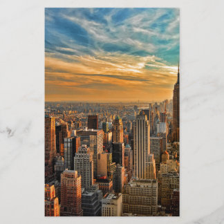 Sol lindo em Manhattan, Nova Iorque