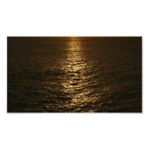 Sol no Oceano Água Fotografia
