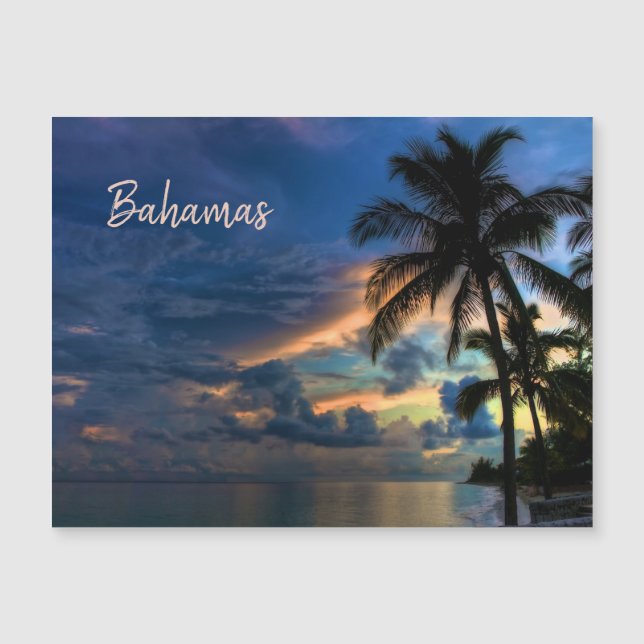 Sol no paraíso tropical das Bahamas (Frente)