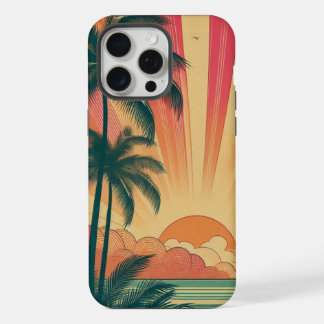 Sol retrô/vintage tropical/havaiano