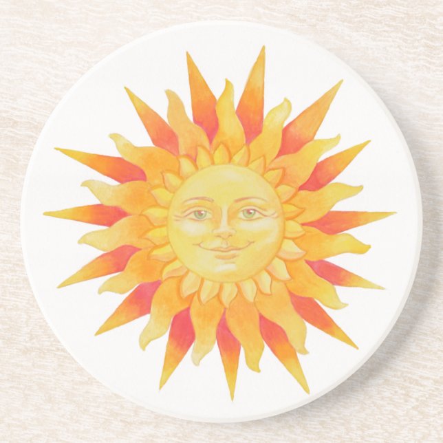 Sol Sandstone porta copos (Frente)