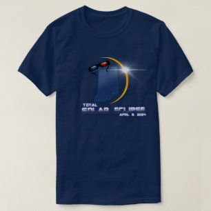 Solar Eclipse 2024 Indiana T-Shirt
