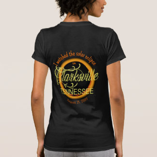 Solar Eclipse Clarksville TN Camisas femininas